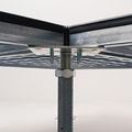 steel raised access floor structure - STRINGERED