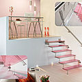 straight staircase / hanging / glass - EXCELLENCE : SWING LIGHT