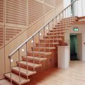 straight staircase / hanging / wood - BOSTON HOUSE SS 562