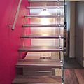 straight staircase / hanging / wood - CUPS YARD SS 786