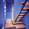 straight staircase / lateral stringer - PALACE STREET