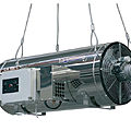 suspended air heater - GA