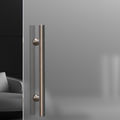 swinging door / glass / translucent - ECOSAT VELO