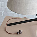 tabletop lamp / contemporary / fabric - TOKYO