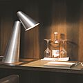 tabletop lamp / original design / Aluminium - DON CAMILLO by Benjamin Hopf