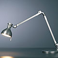 tabletop lamp / original design / metal / swingarm - ATILA by Joan Gaspar
