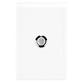 touch light dimmer switch with LED indicator - SATURNE 250V: 4061VF3CSF-PW