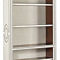 traditional bookcase / wood - MARIELLE by Thomas O'Brien