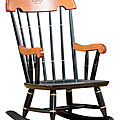 traditional chairs / classic style chimney / rocking - CHILD'S BOSTON