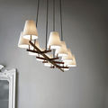 traditional silk chandelier - ADMONT