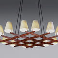 traditional silk chandelier - HALLSTATT