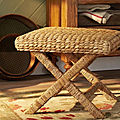 traditional stool - SEAGRASS