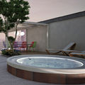 undercounter hot tub / 3 seats - VEGAS