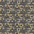 upholstery fabric / patterned - FREEZE FRAME : ROOT BEER