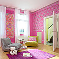 vinyl wallpaper / patterned - MY LIFE IS SWEET BY JILL