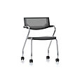 visitor chair / by Antonio Citterio / with casters - VISAROLL : 3