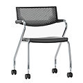 visitor chair / by Antonio Citterio / with casters - VISAROLL 3