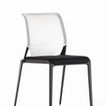 visitor chairs / classic style chimney / stackable / by Alberto Meda - MEDASLIM
