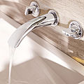 wall double-handle mixer tap / mixer for washbasins / 3-hole - GROHE ONDUS: 20152 000