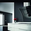wall-mounted extractor hood / design - OPERA