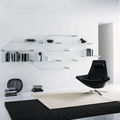 wall-mounted shelf / original design / glass - TRANSISTOR design Barberini & Gunnell