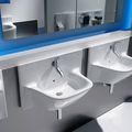 wall single-handle mixer tap / mixer for washbasins - FRONTALIS by Belén & Rafael Moneo
