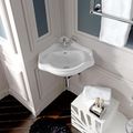 wall washbasin / corner - RETRO' : 1032 by Alfredo Anzellini & Massimiliano Cicconi