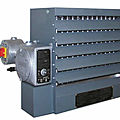 warm water air heater - HLA