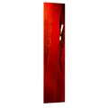 warm water radiator / vertical / stone / contemporary - PIECES UNIQUES: ROSSO 2 by Johanne Cinier