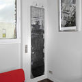 warm water radiator / vertical / stone / contemporary - PIECES UNIQUES: GRANIT by Johanne Cinier
