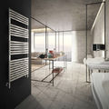 warm water towel radiator / Aluminium / contemporary - THINY by Simone Ragaini