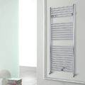 warm water towel radiator / contemporary / chrome - KROM by Stefano Ragaini
