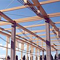 wood beam / lattice - FREESPAN