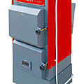 wood-burning boiler / floor standing / burning logs - FCL