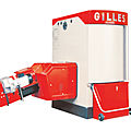 wood-burning boiler / floor standing / burning logs - HPK-RA