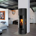 wood-burning stove / contemporary / steel - BELO 3S 01 A