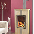 wood-burning stove / contemporary / steel - SUNCOSY 10