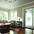 wood patio door / sliding - 100