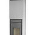 wood pellet fireplace / closed hearths / contemporary - KINGFIRE-PARAT