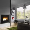 wood pellet fireplace insert - MADRID
