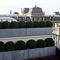 zinc planter - JARDINIÈRE ZINC PATINE 'VIEUX TOITS DE PARIS'