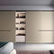 Modular Wardrobe CREA PIANCA Contemporary Glass Sliding Door