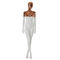 Female Display Mannequin Paris White Copper Hans Boodt Mannequins