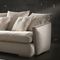 Contemporary Sofa Ego Haute Couture By Costantini Pietro White