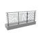 Aluminum Railing Tulipan Pespa Alumin Balustrade Outdoor For