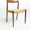 Scandinavian Design Dining Chair 1958 90 Paere Dansk Leather