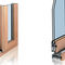 aluminium-wood double glazed sliding window SW 75 S Starwood