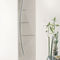 chrome electric towel radiator VOILE by Michel Cinier CINIER