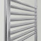 chrome hot-water towel radiator KROM by Stefano Ragaini AD hoc