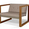 contemporary garden armchair (teak) POLTRONA LOUNGE TEAK easy chair FueraDentro